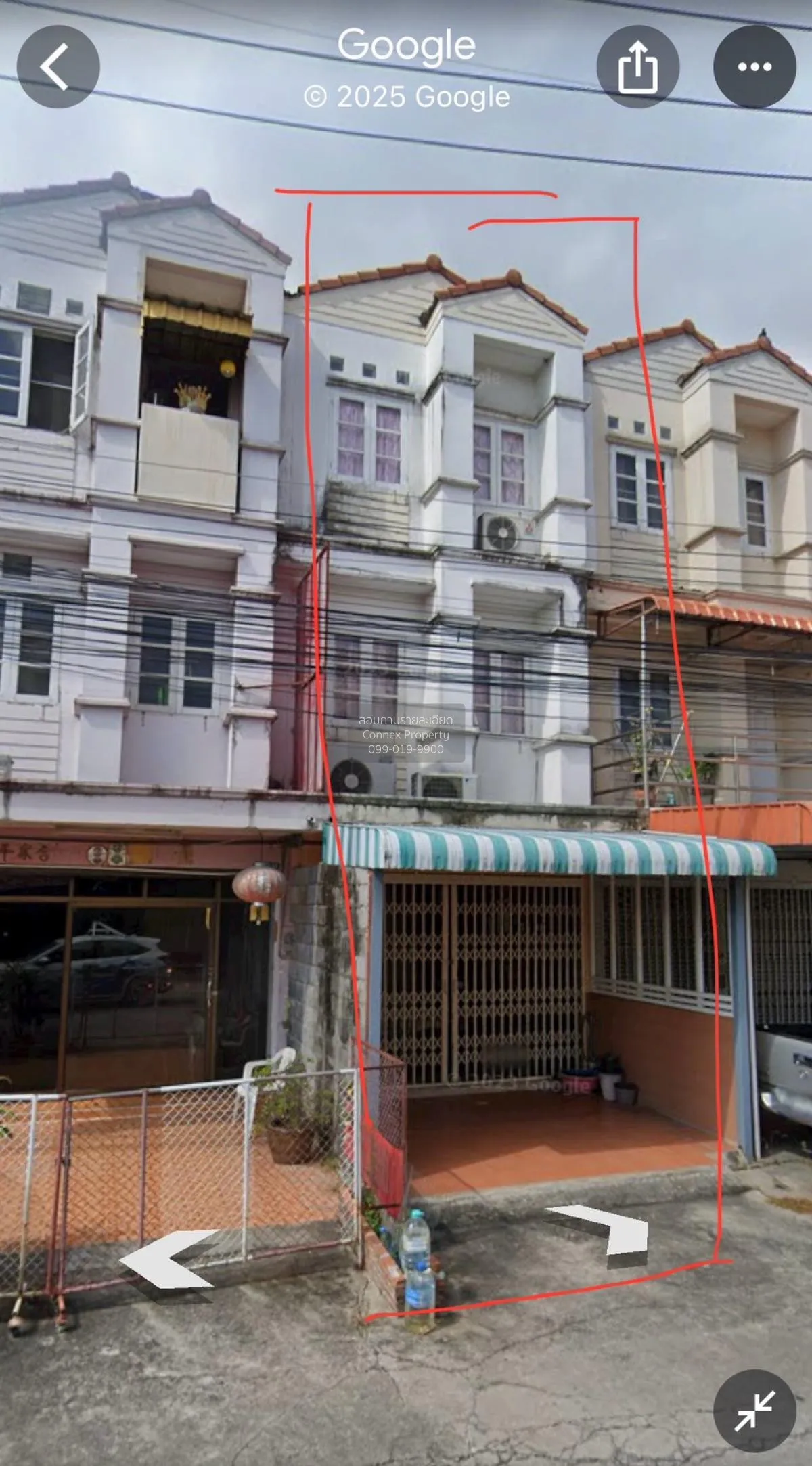 ขายตึกแถว 3 ชั้น หมู่ 5 หน้าหมู่บ้านพิมพาภรณ์ 4 อ.เมือง ชลบุรี บ้ 1