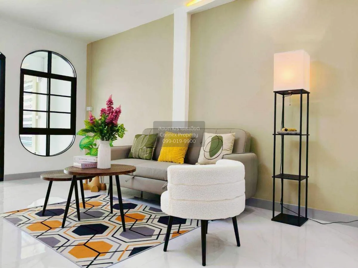 ขายทาวน์เฮ้าส์/ทาวน์โฮม  เค.ซี. รามอินทรา 1 หน้ากว้าง รีโนเวทใหม่