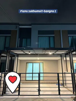 เช่าทาวน์เฮ้าส์/ทาวน์โฮม  พลีโน่ สุขุมวิท - บางนา 2 บางพลี บางพลี สมุทรปราการ CX-126646
