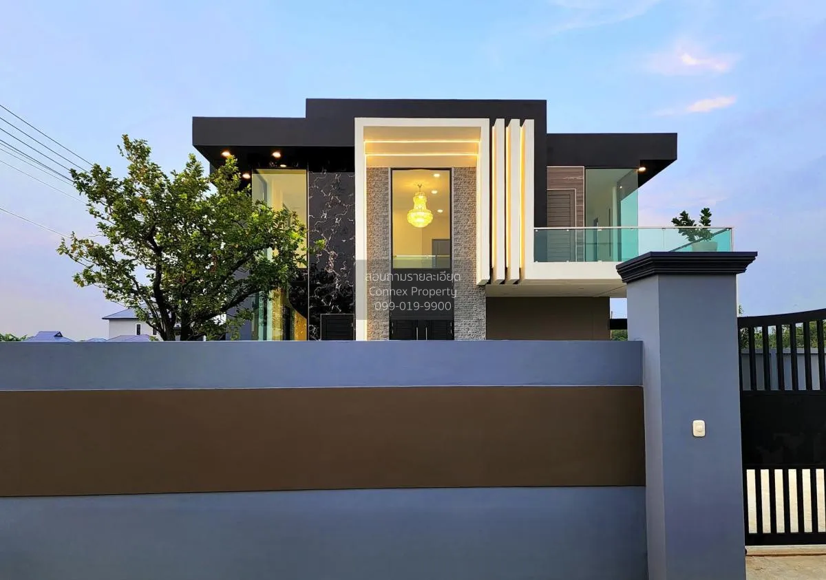For Sale House,central nakorn phathom , nice view , wide frontage 4