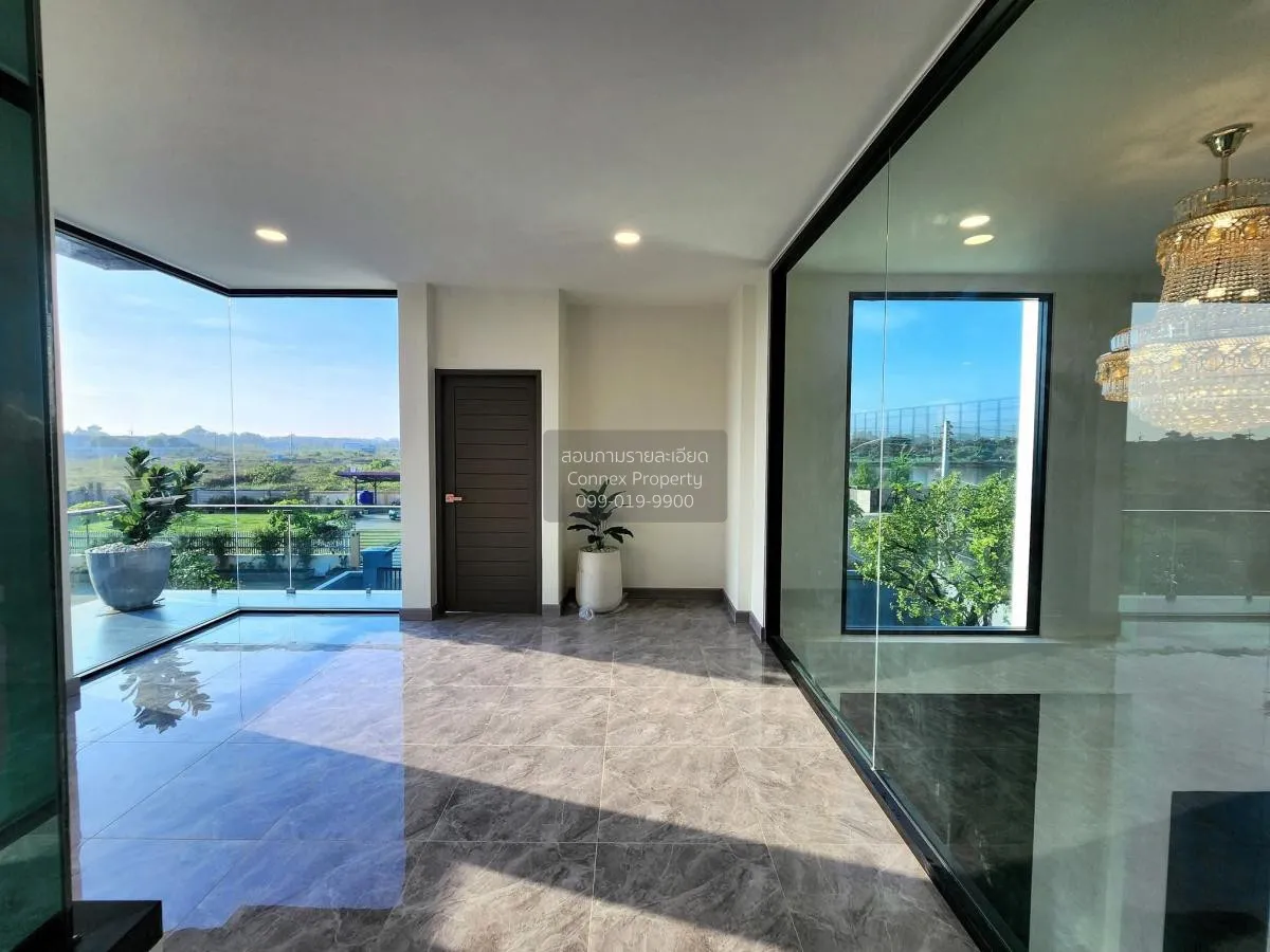 For Sale House,central nakorn phathom , nice view , wide frontage