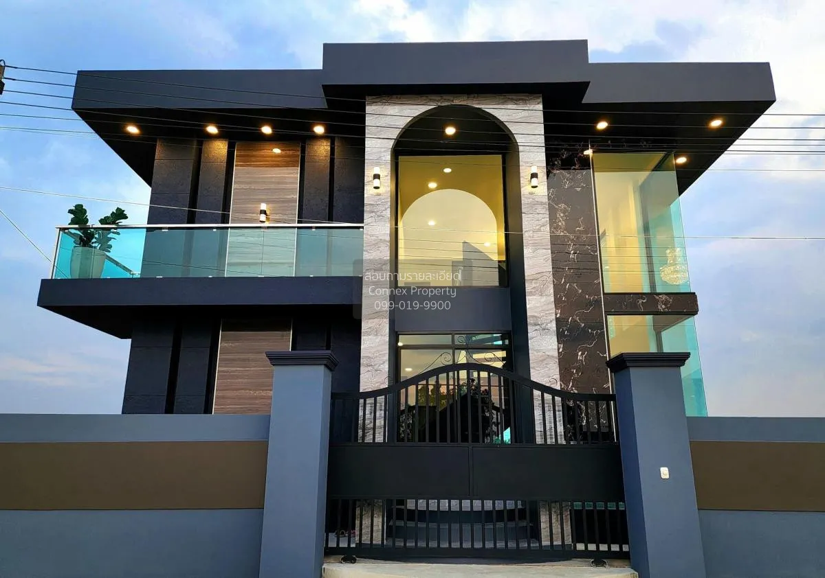 For Sale House,central nakorn phathom , nice view , wide frontage