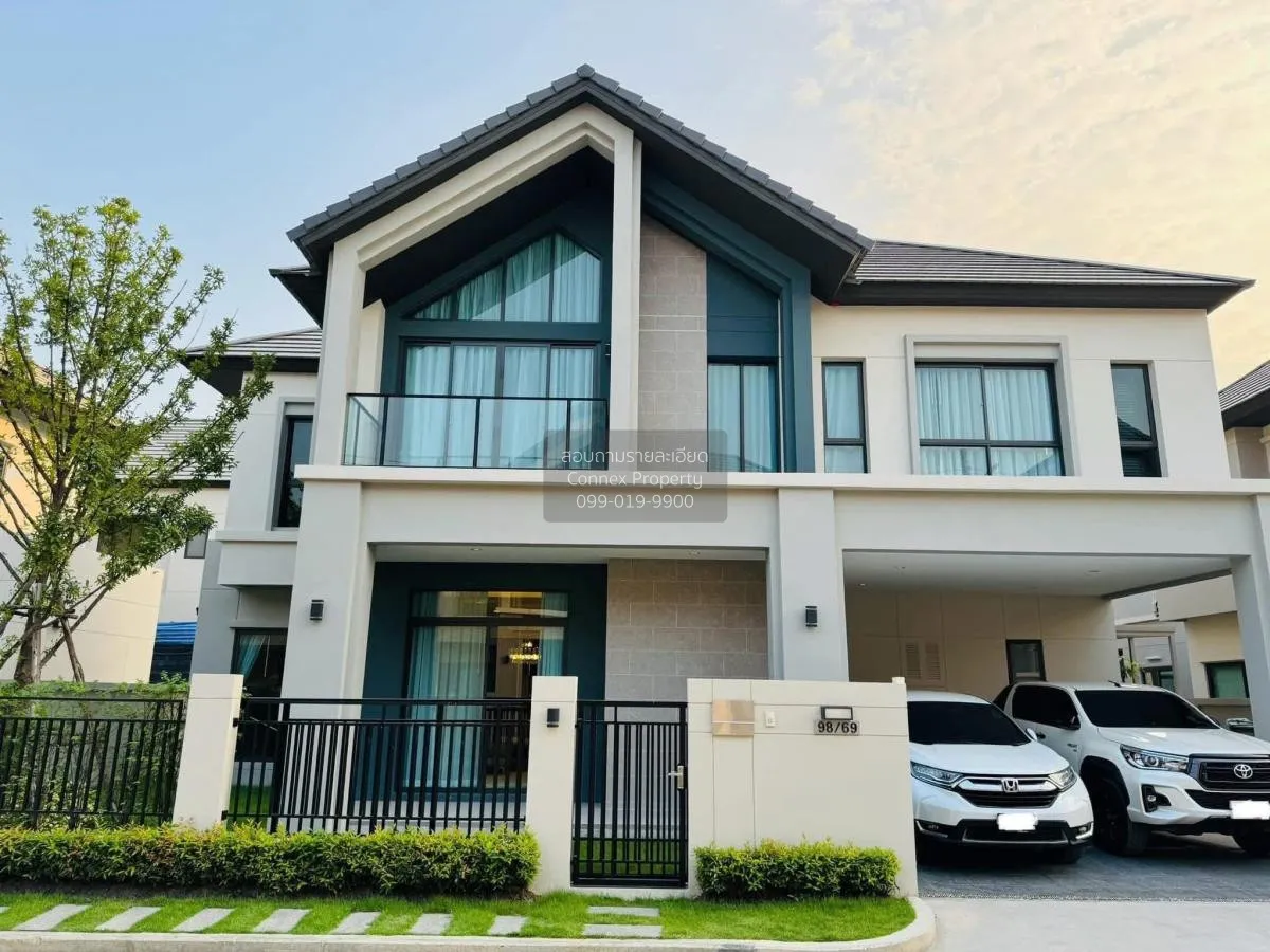 เช่าบ้าน  บางกอก บูเลอวาร์ด รามอินทรา - วัชรพล รีโนเวทใหม่ ออเงิน 1