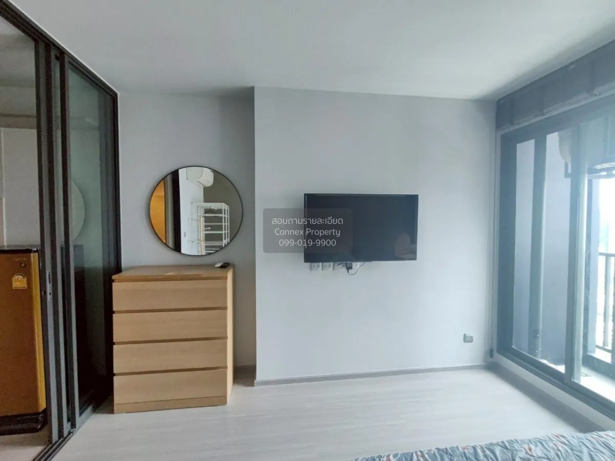 For Rent Condo , Life Ladprao , nice view , high floor , newly re 2