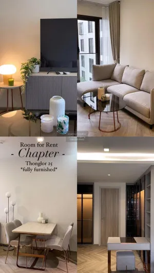 เช่าคอนโด  แชปเตอร์ ทองหล่อ 25 ดูเพล็กซ์ BTS-ทองหล่อ คลองตัน เขต วัฒนา กรุงเทพ CX-127197