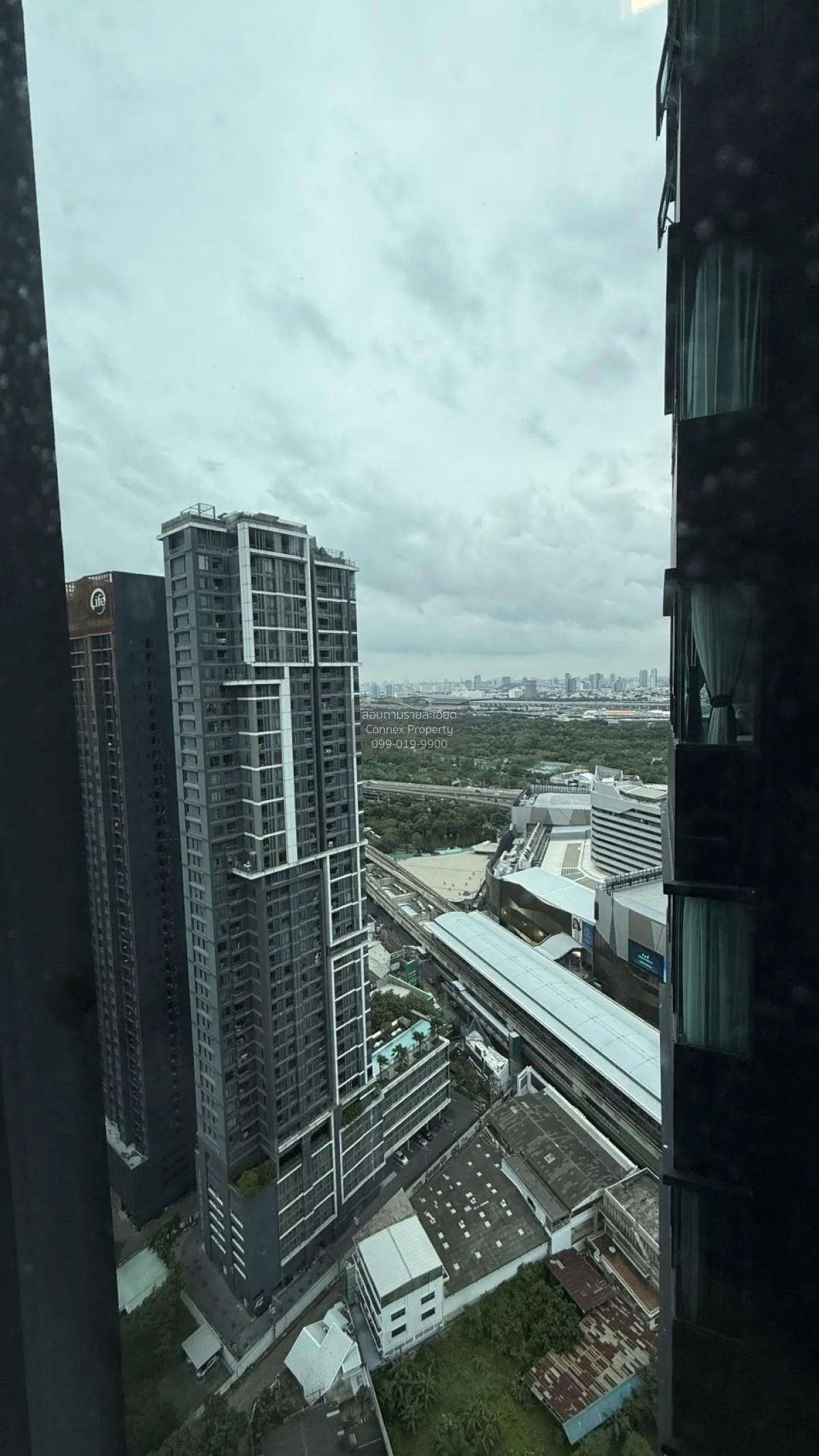 For Rent Condo , Life Ladprao , nice view , high floor , BTS-Ha Y