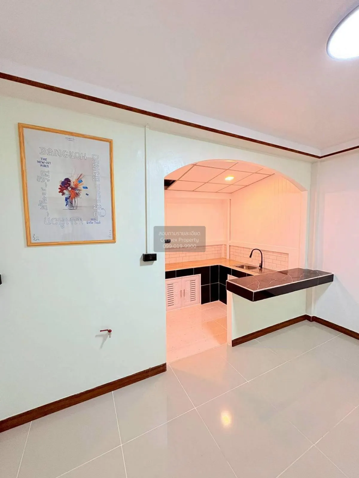 ขายทาวน์เฮ้าส์/ทาวน์โฮม  หมู่บ้านปาริชาติ 345 รีโนเวทใหม่ บางคูวั