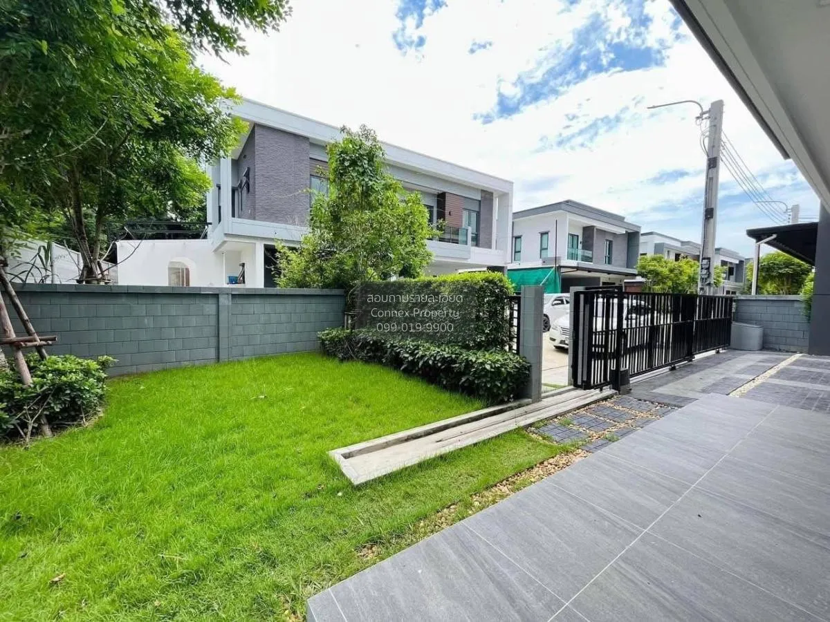 For Sale House , THE CITY Sukhumvit - Onnut , corner unit , wide  3