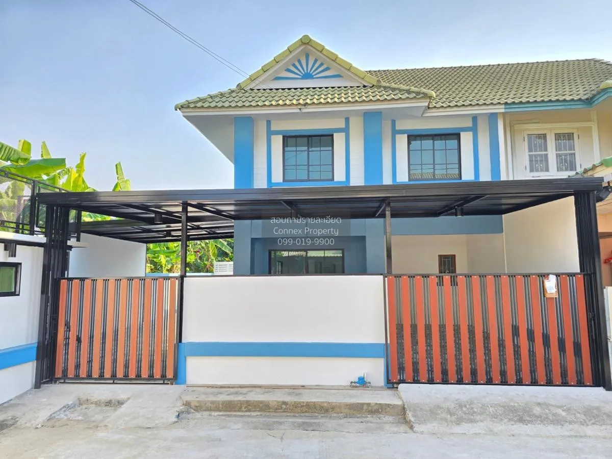 For Sale House , Baan Phrueksa 3 Bang Bua Thong , corner unit , w 1