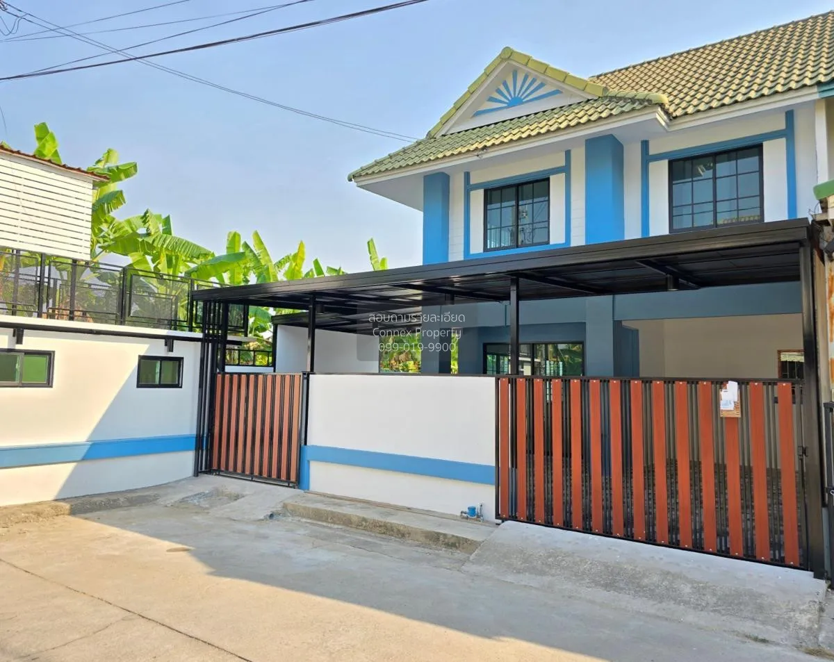 For Sale House , Baan Phrueksa 3 Bang Bua Thong , corner unit , w