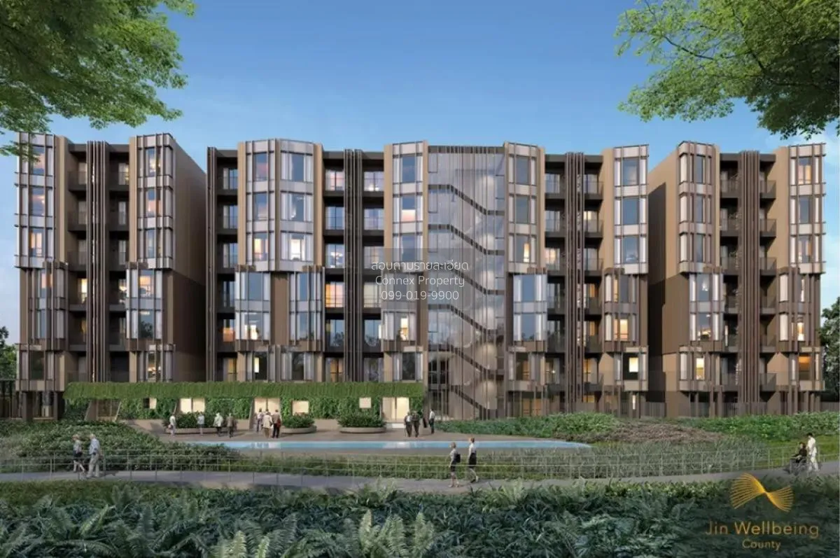 ขายคอนโด  จิณณ์ เวลบีอิ้ง เคาน์ตี้ ชั้นสูง ห้องมุม คลองหนึ่ง คลอง 4