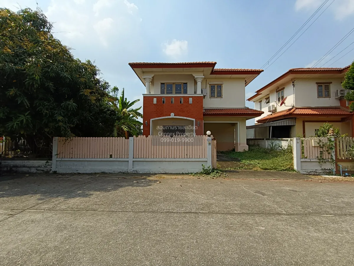 For Sale House , Richy Ville Bang Bua Thong , wide frontage , Lah 1