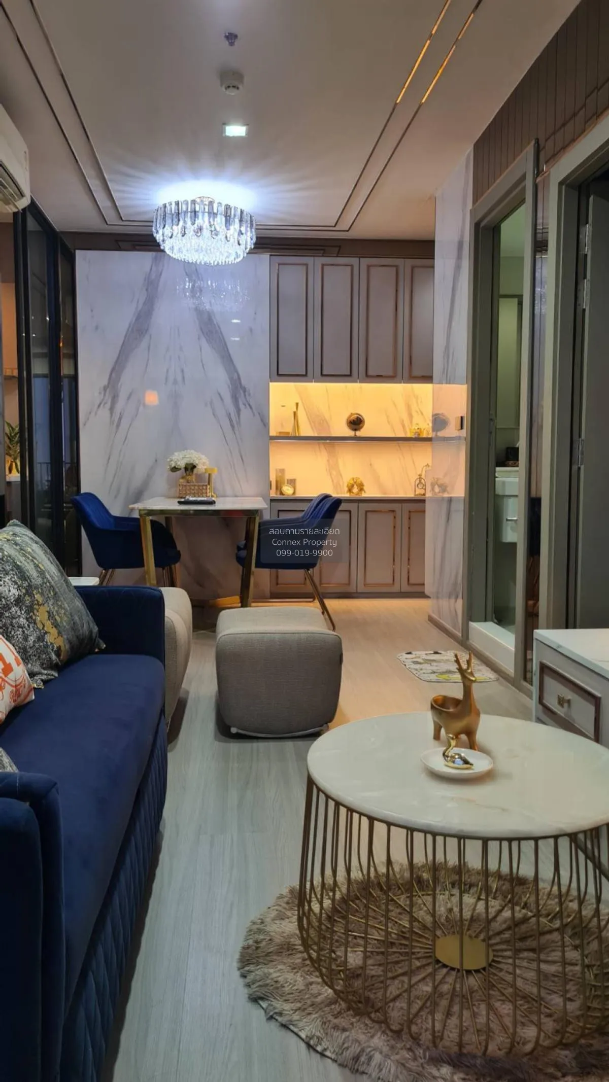 For Rent Condo , Life Asoke - Rama 9 , nice view , high floor , n 2