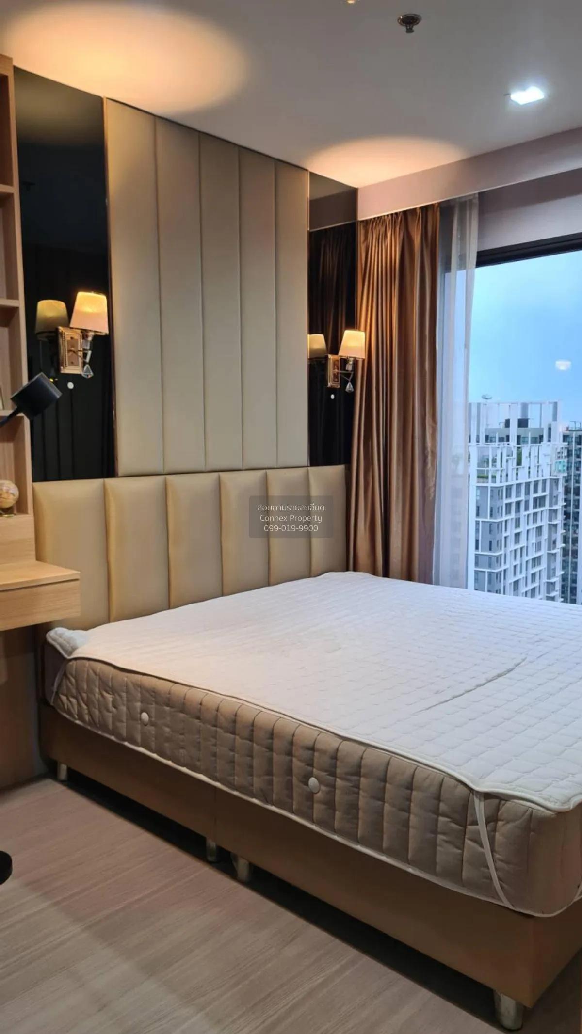 For Rent Condo , Life Asoke - Rama 9 , nice view , high floor , n 4