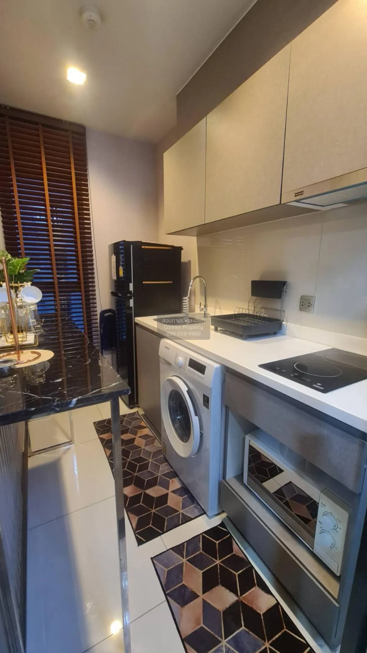 For Rent Condo , Life Asoke - Rama 9 , nice view , high floor , n