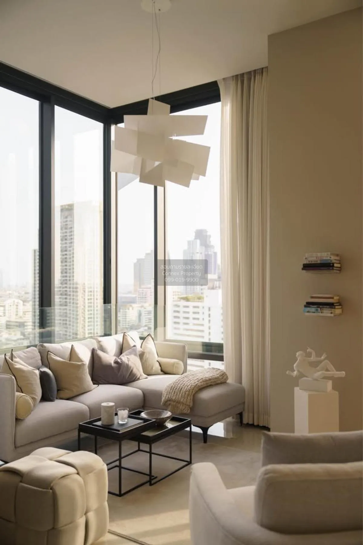 เช่าคอนโด  แอซตัน สีลม วิวสวย ชั้นสูง ห้องมุม หน้ากว้าง รีโนเวทให 2