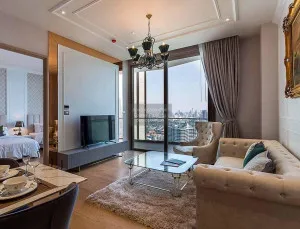 For Rent Condo , Magnolias Waterfront Residences , nice view , high floor , Khlong Ton Sai , Khlong San , Bangkok , CX-127855