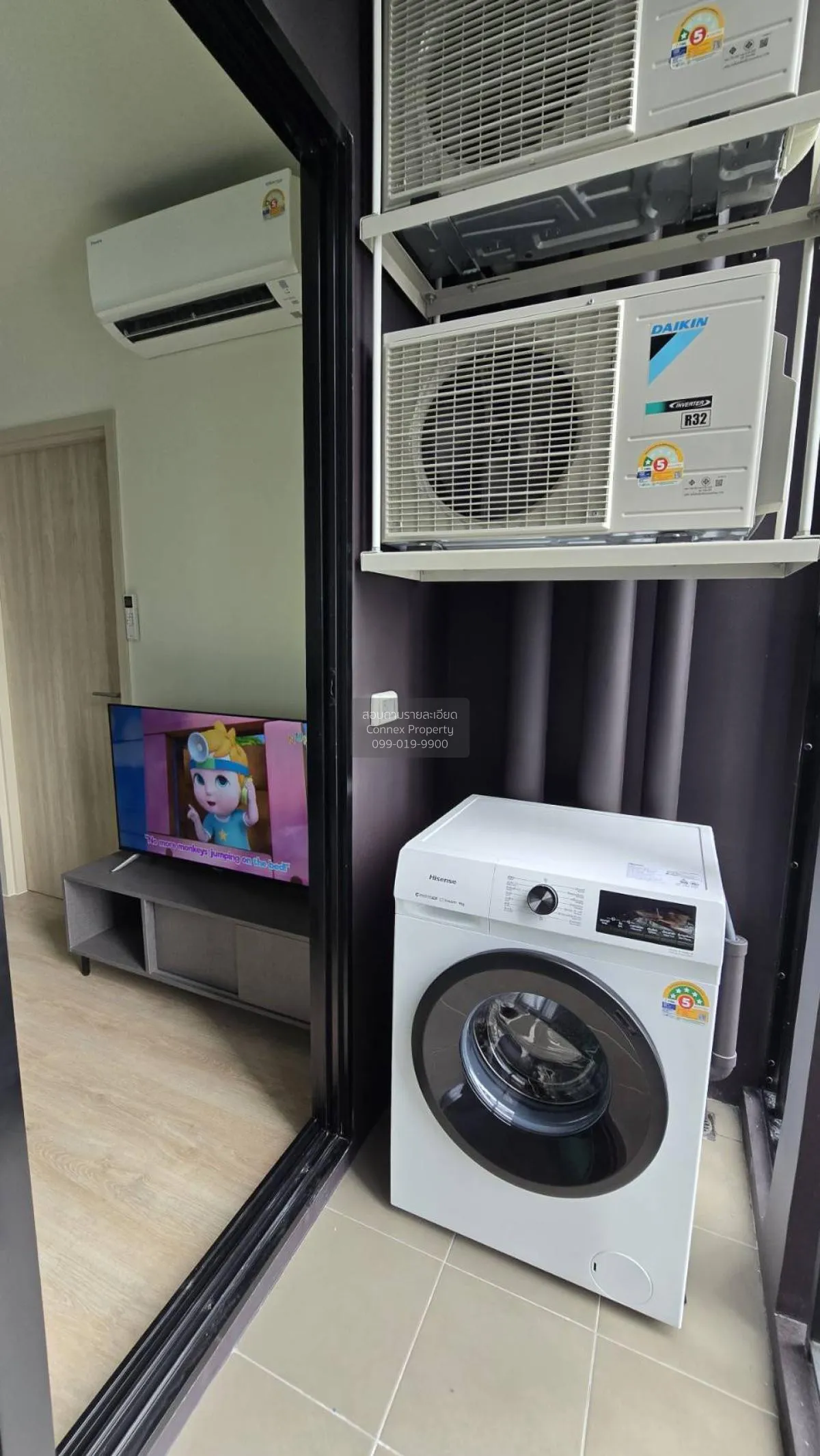 For Rent Condo , Nue District R9 , high floor , MRT-Phra Ram 9 , 