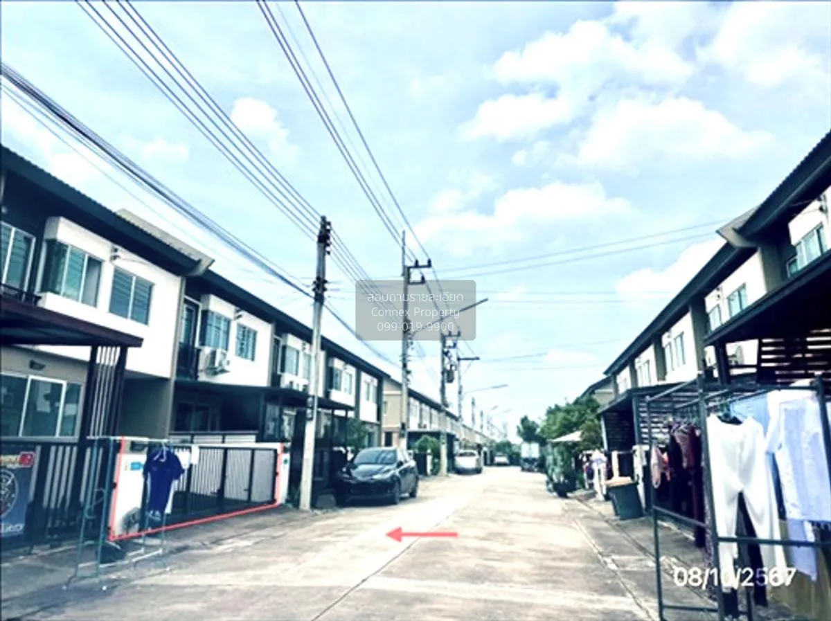 ขายทาวน์เฮ้าส์/ทาวน์โฮม  บ้านพฤกษา 124 รังสิต-คลอง 4 คลองสี่ คลอง 1