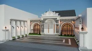 For Sale  Luxury English style townhouse at the end of the house, 50 sq m. , Mueang Phata , Bang Lamung , Chon Buri , CX-128994