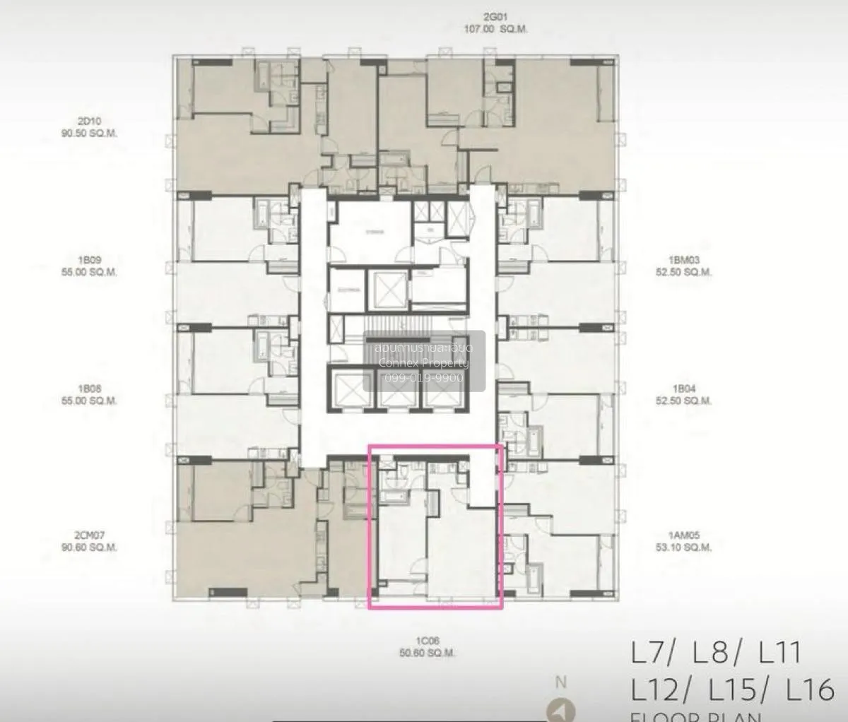 For Sale Condo , The Strand Thonglor , nice view , high floor , B 4