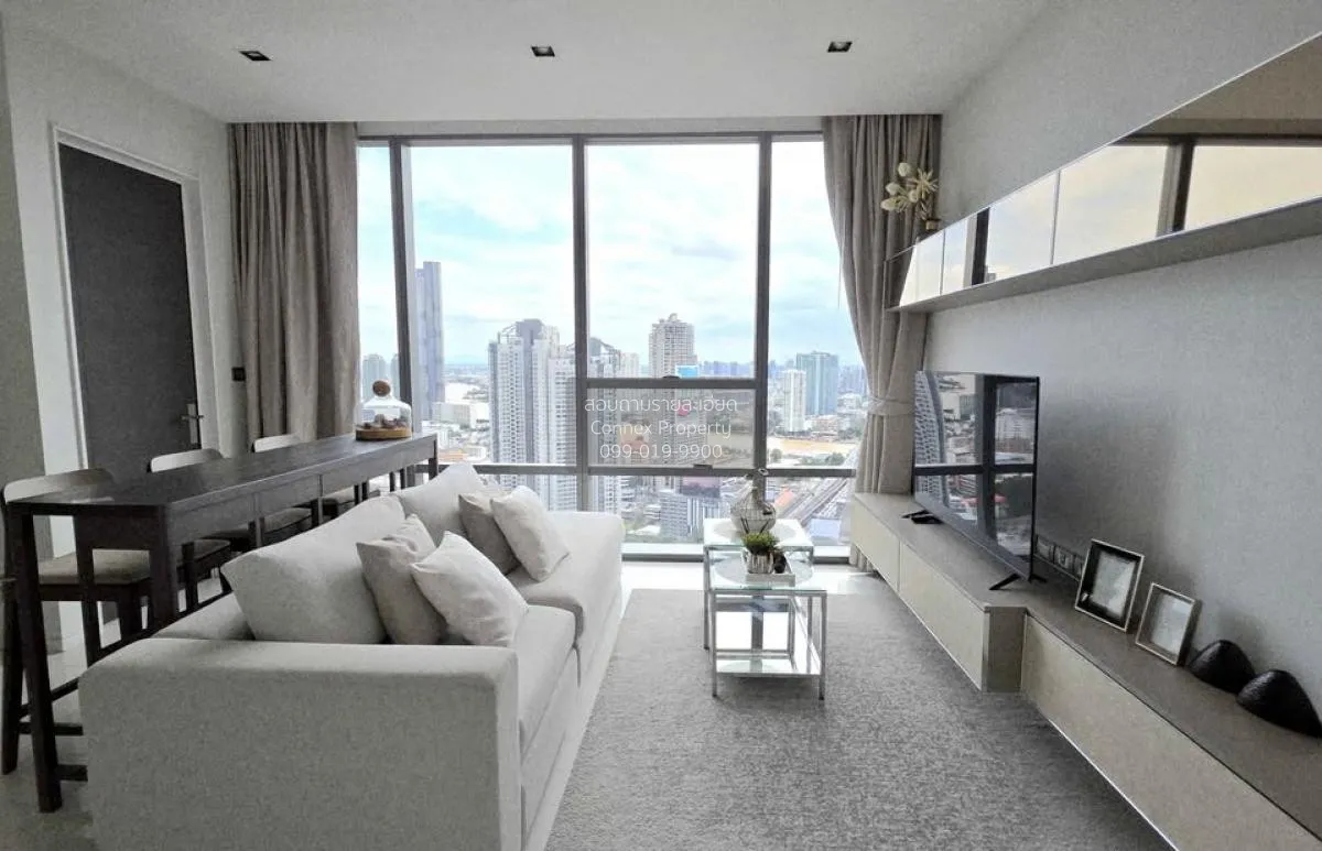 For Rent Condo , The Bangkok Sathorn , high floor , river view ,  3