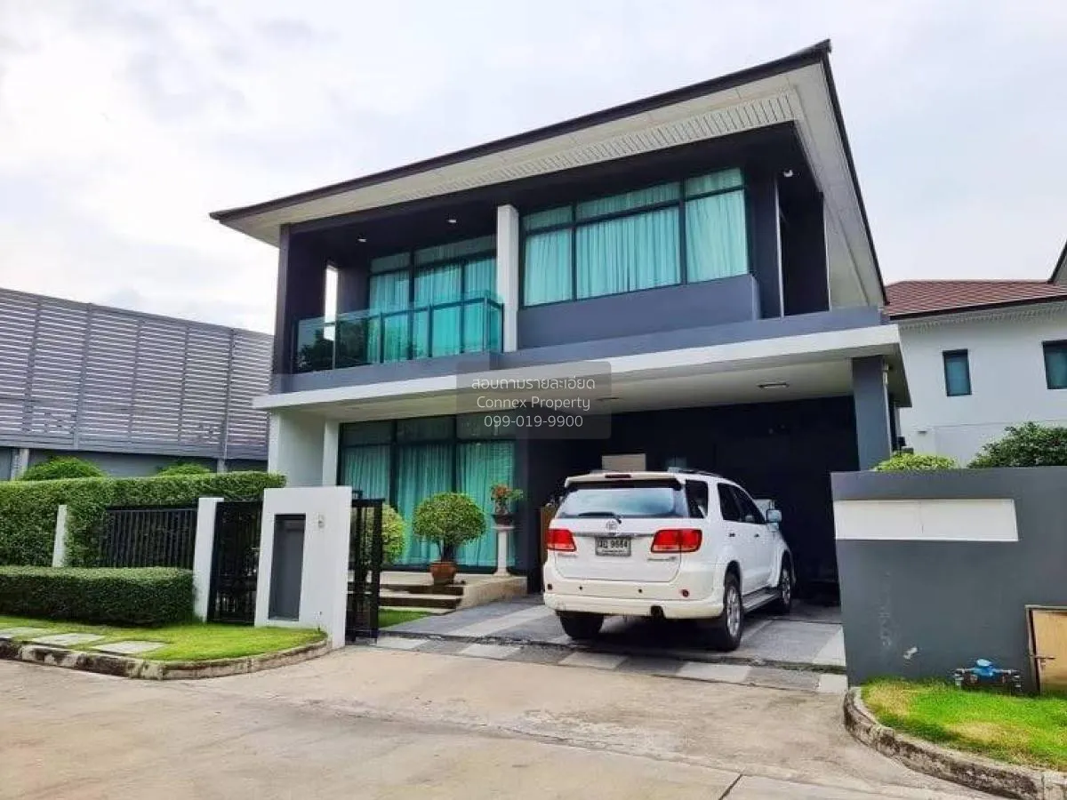 For Rent House , Setthasiri Krungthepkreetha 2 , corner unit , Hu 1