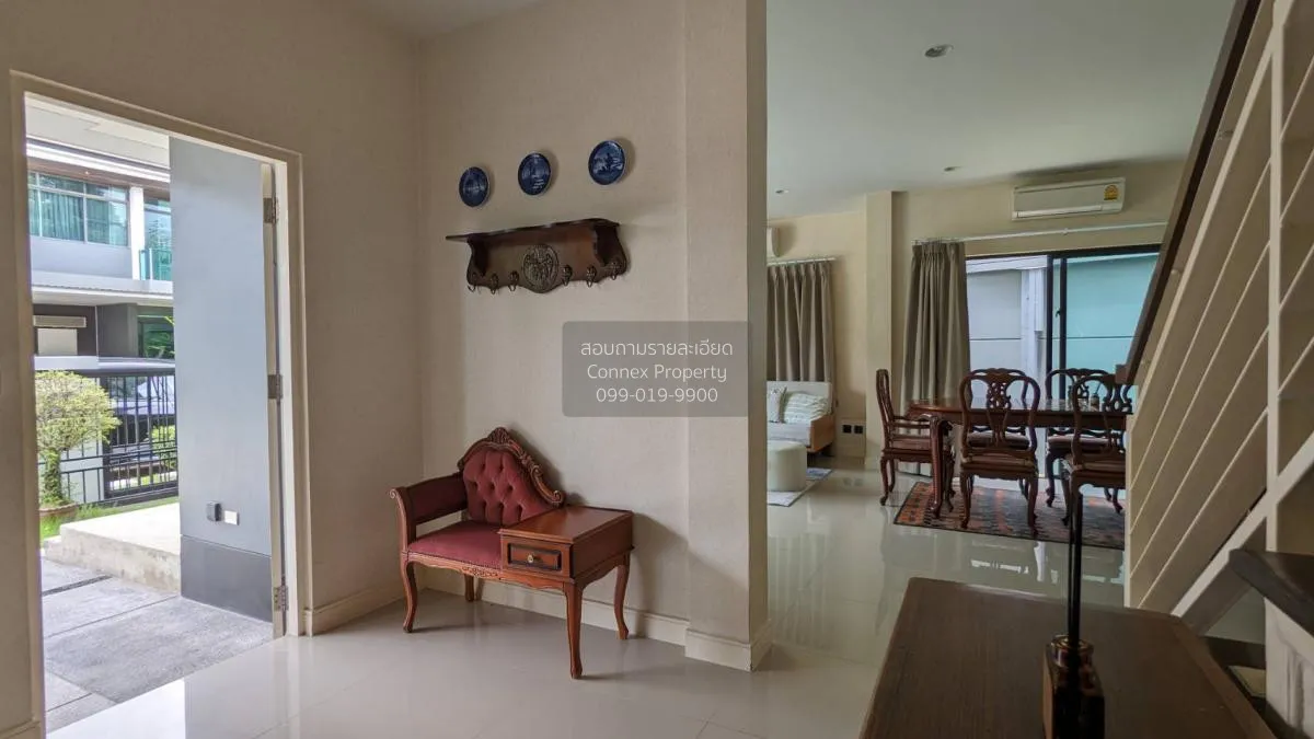 For Rent House , Setthasiri Krungthepkreetha 2 , corner unit , Hu