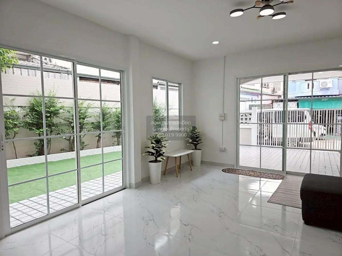 ขายบ้าน  บ้านกานต์มณี หน้ากว้าง รีโนเวทใหม่ บางบัวทอง บางบัวทอง น