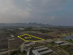 For Sale 17 rai of vacant land, Muang Lopburi District , Nikhom Sang Ton-Eng , Mueang Lop Buri , Lop Buri , CX-130321