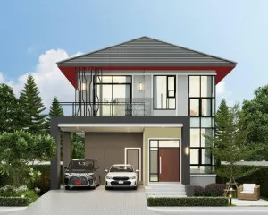 ขายบ้าน  อัมรินทร์ซิตี้ สัตหีบเมืองใหม่ เฟส 4 สัตหีบ สัตหีบ ชลบุรี CX-130326