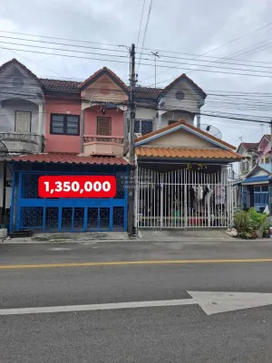 ขายทาวน์เฮ้าส์/ทาวน์โฮม  บ้านสวนรังสี โครงการ 1 ท่าทราย เมืองสมุทรสาคร สมุทรสาคร CX-130870