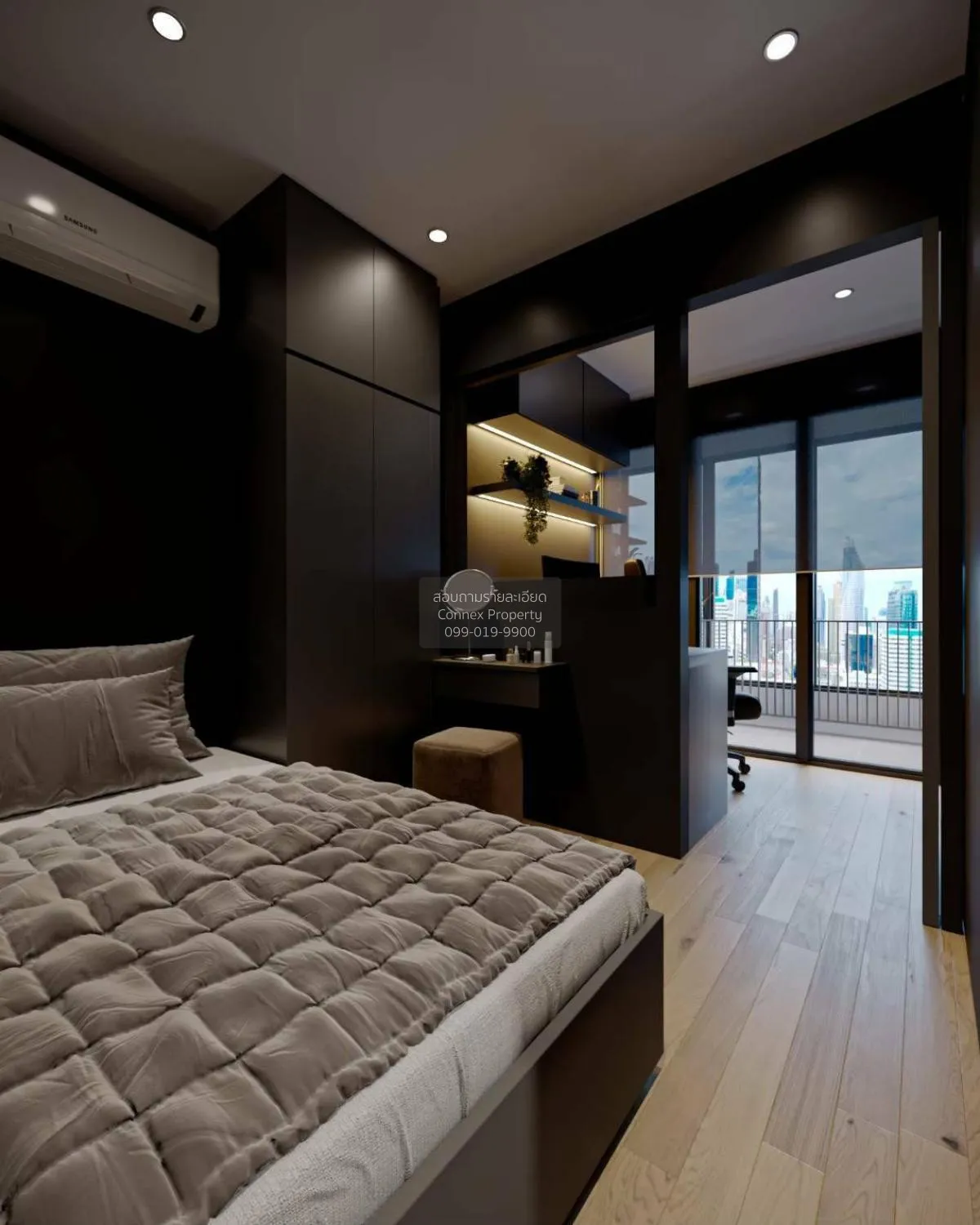 เช่าคอนโด  คิว ชิดลม-เพชรบุรี BTS-ชิดลม มักกะสัน เขต ราชเทวี กรุง 3