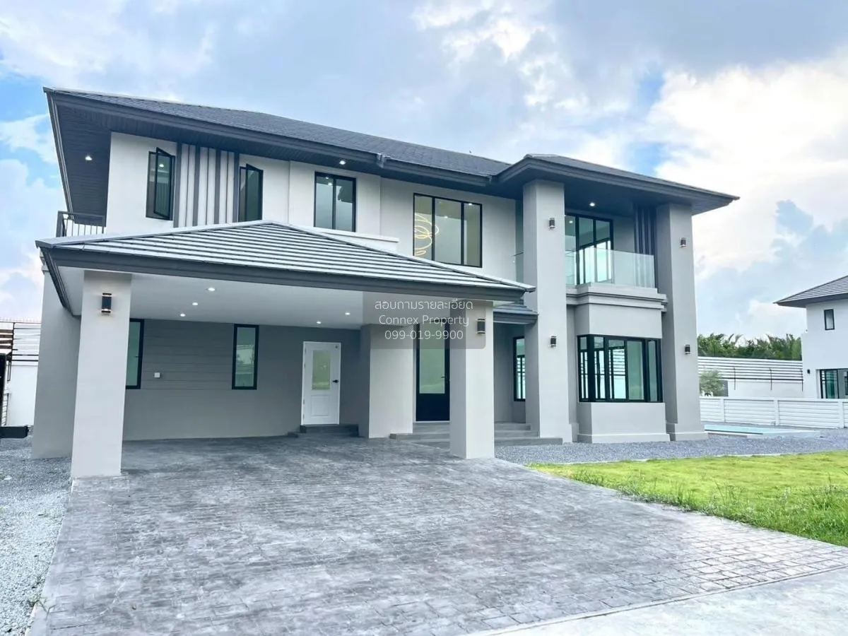 For Sale House , Nusasiri Rama 2 , nice view , wide frontage , Mu 2