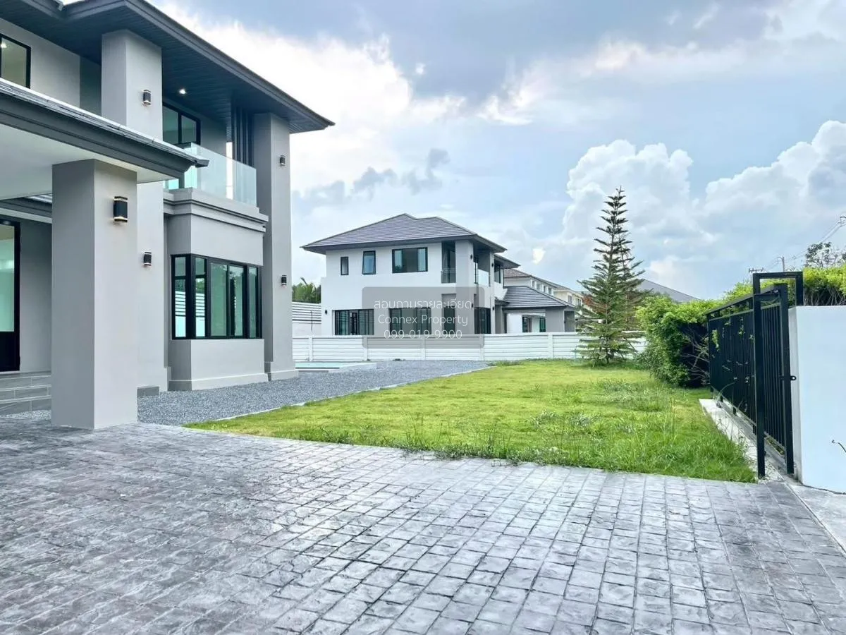 For Sale House , Nusasiri Rama 2 , nice view , wide frontage , Mu 3