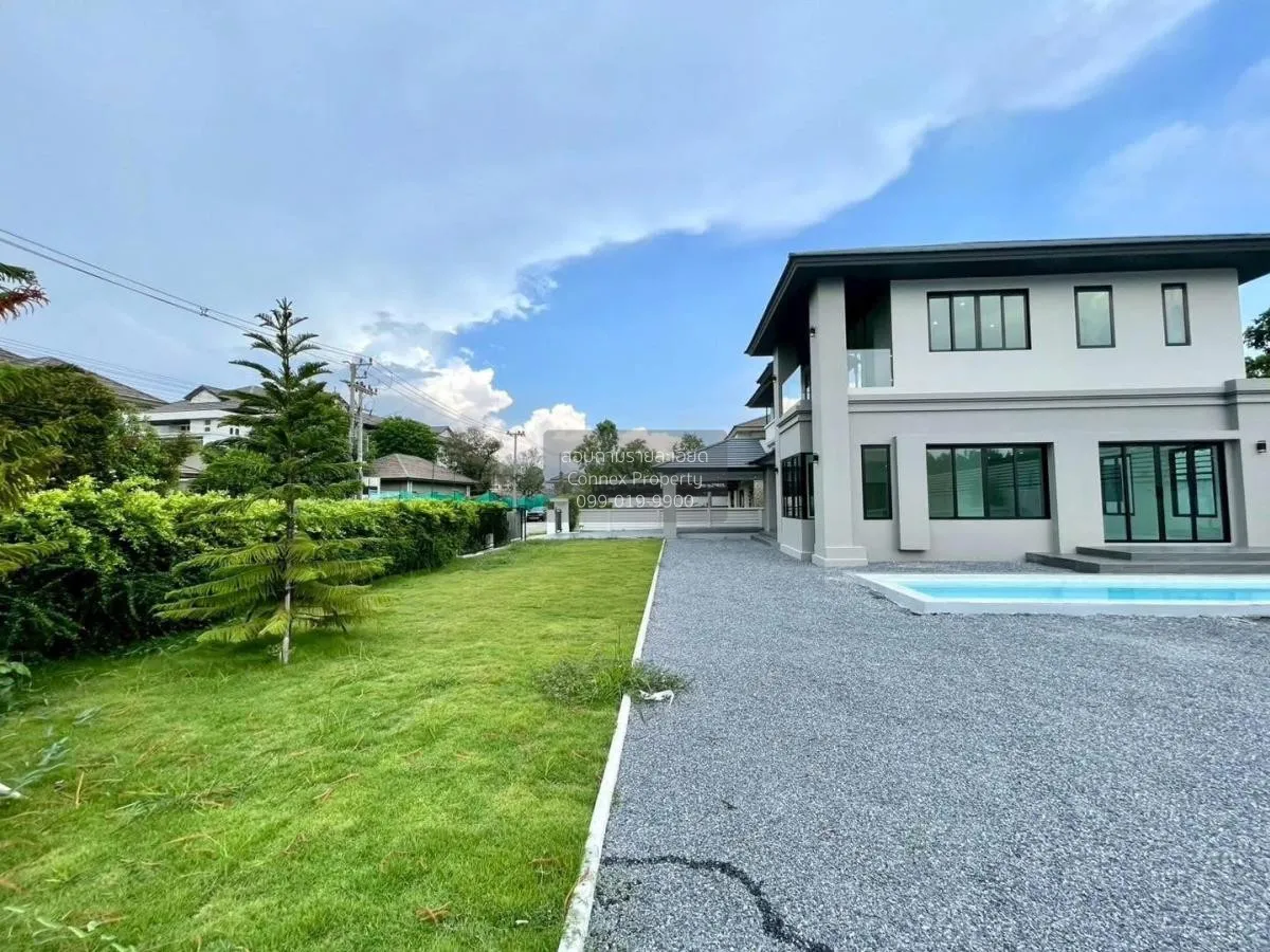 For Sale House , Nusasiri Rama 2 , nice view , wide frontage , Mu 4