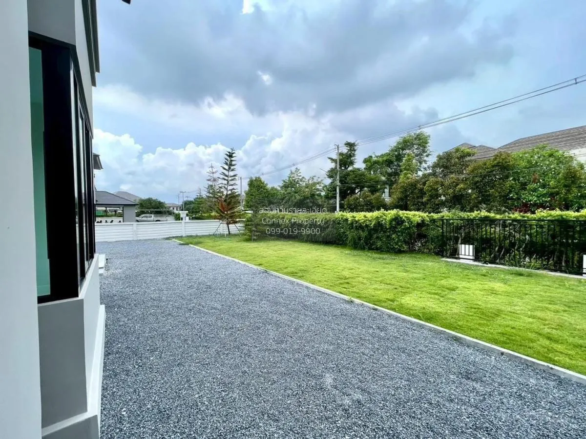 For Sale House , Nusasiri Rama 2 , nice view , wide frontage , Mu