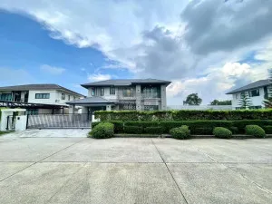 For Sale House , Nusasiri Rama 2 , nice view , wide frontage , Mueang Samut Sakhon , Samut Sakhon , CX-131108