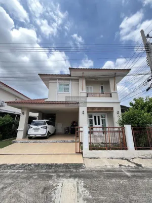 For Sale House , Kanda Park Rama 2 , nice view , corner unit , wide frontage , Phanthai Norasing , Mueang Samut Sakhon , Samut Sakhon , CX-131147