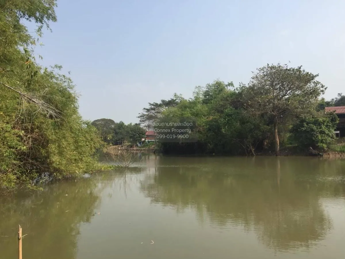 ขายที่ดินริมแม่น้ำ​น้อย​ จ.พระนคร​ศรี​อยุธยา เสนา บ้านโพธิ์ พระนค