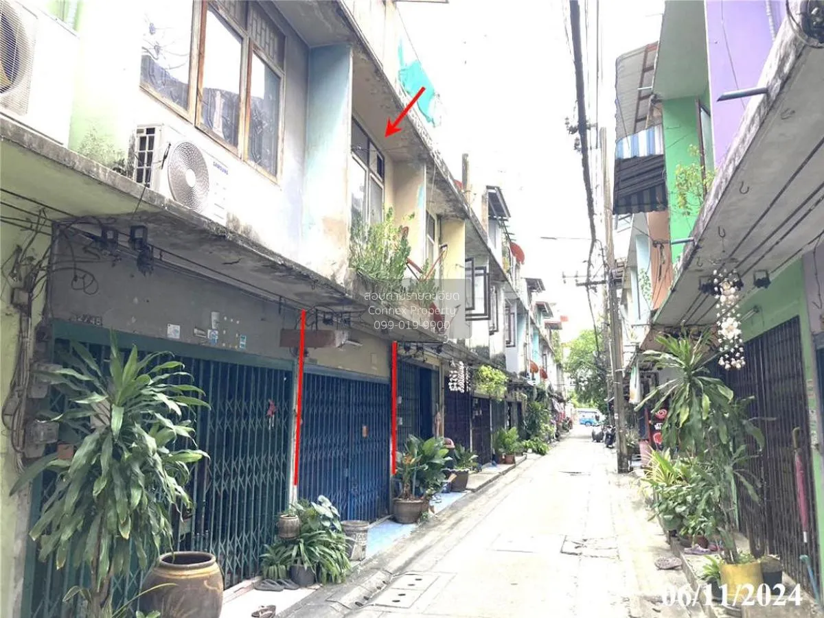 ขายอาคารพาณิชย์ 3 ชั้น พื้นที่ 105 ตารางเมตร ตลาดขวัญ นนทบุรี ตลา 3