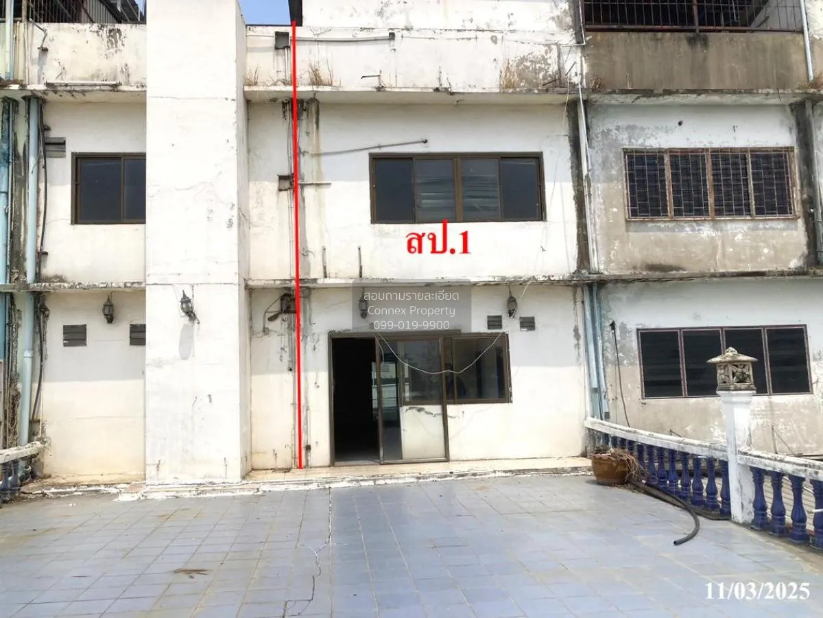 ขายอาคารพาณิชย์ 4 ชั้น พื้นที่ 936 ตารางเมตร ปากเกร็ด นนทบุรี บ้า