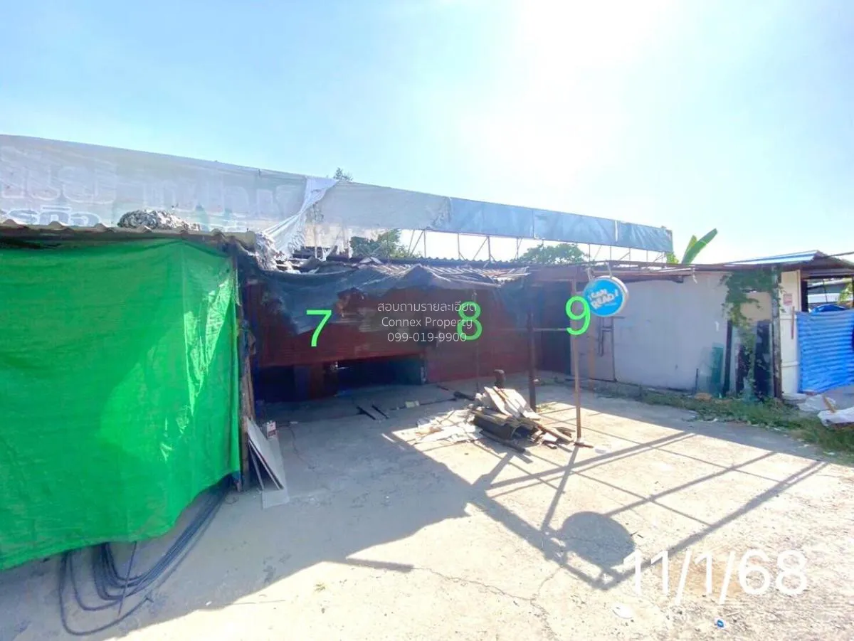 ขายอาคารพาณิชย์ 1 ชั้น พื้นที่ 320 ตารางเมตร ท่าข้าม บางใหญ่ นนทบ