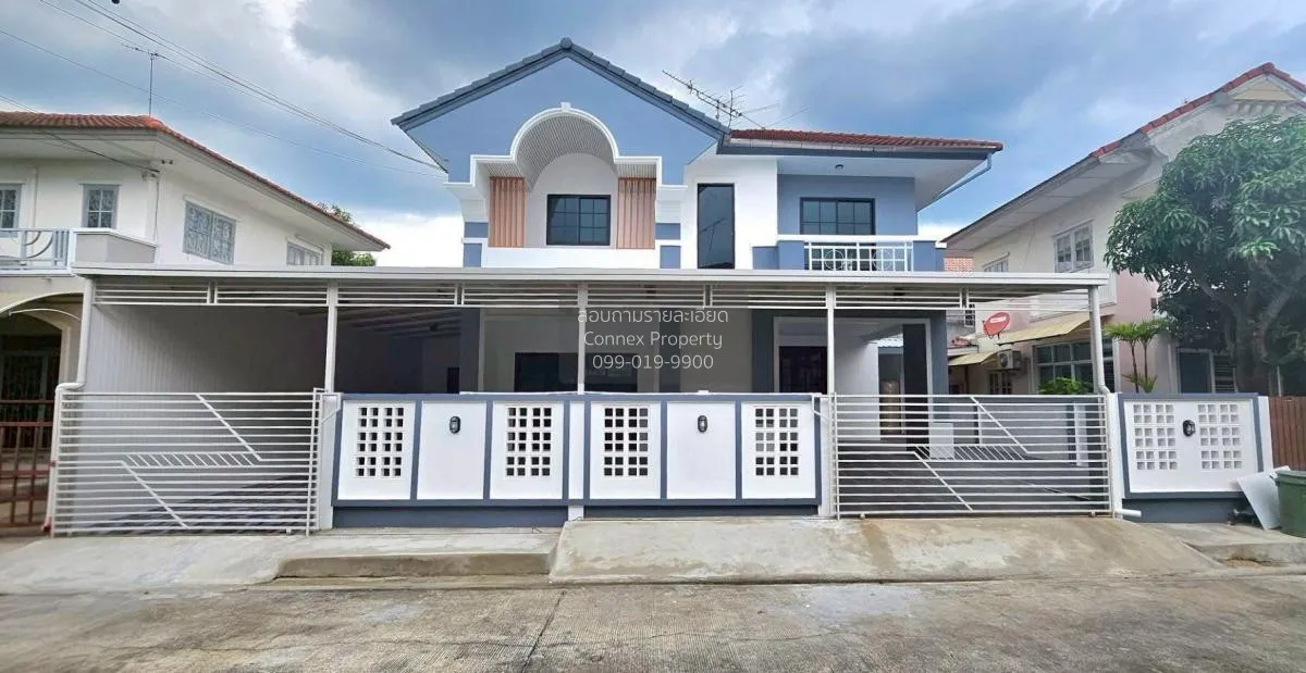 ขายบ้าน  บ้าน บุรีรมย์ รังสิต คลอง4 หน้ากว้าง รีโนเวทใหม่ ลาดสวาย 1