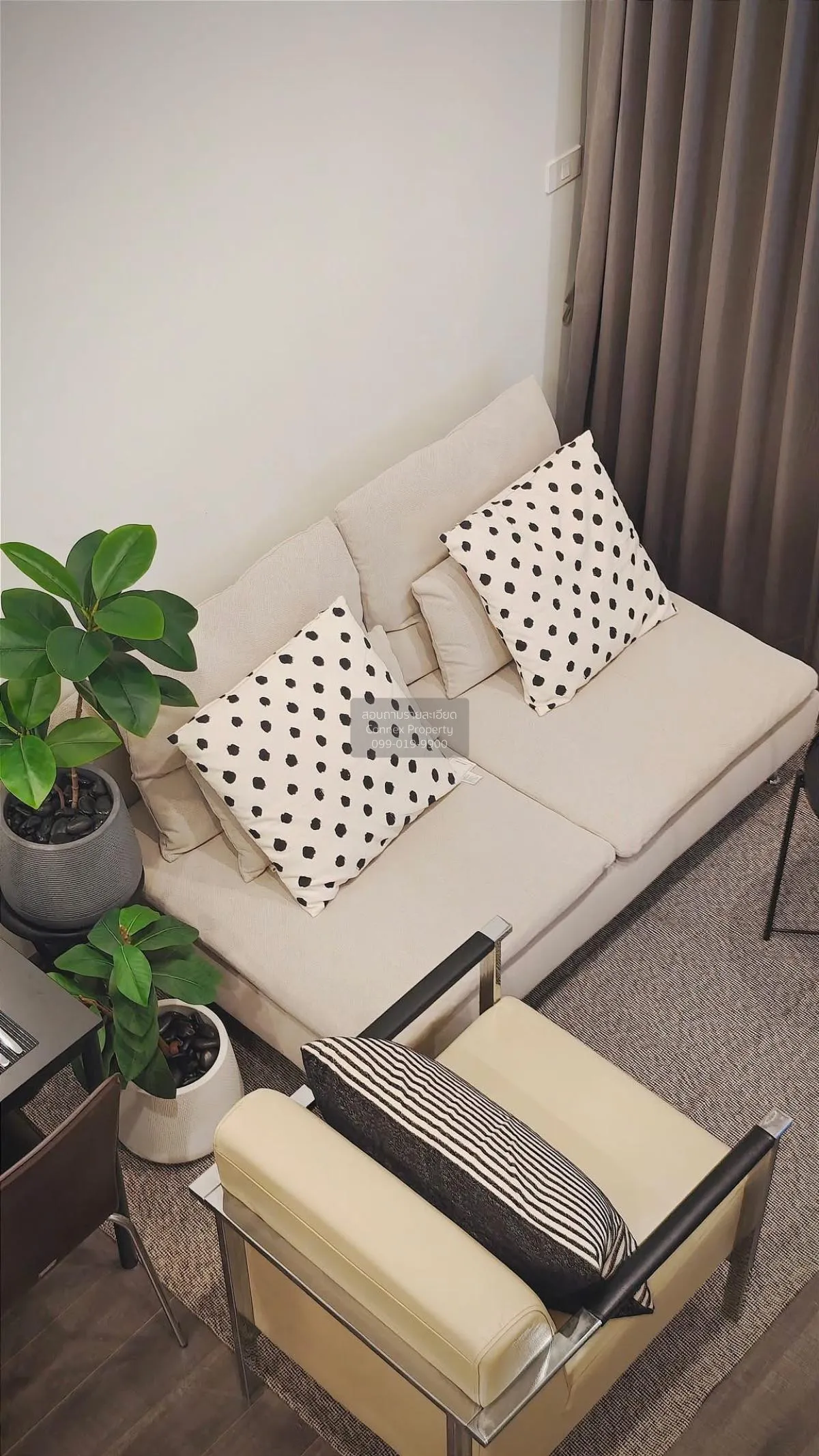For Rent Condo , KnightsBridge Space Rama 9 , high floor , MRT-Ph