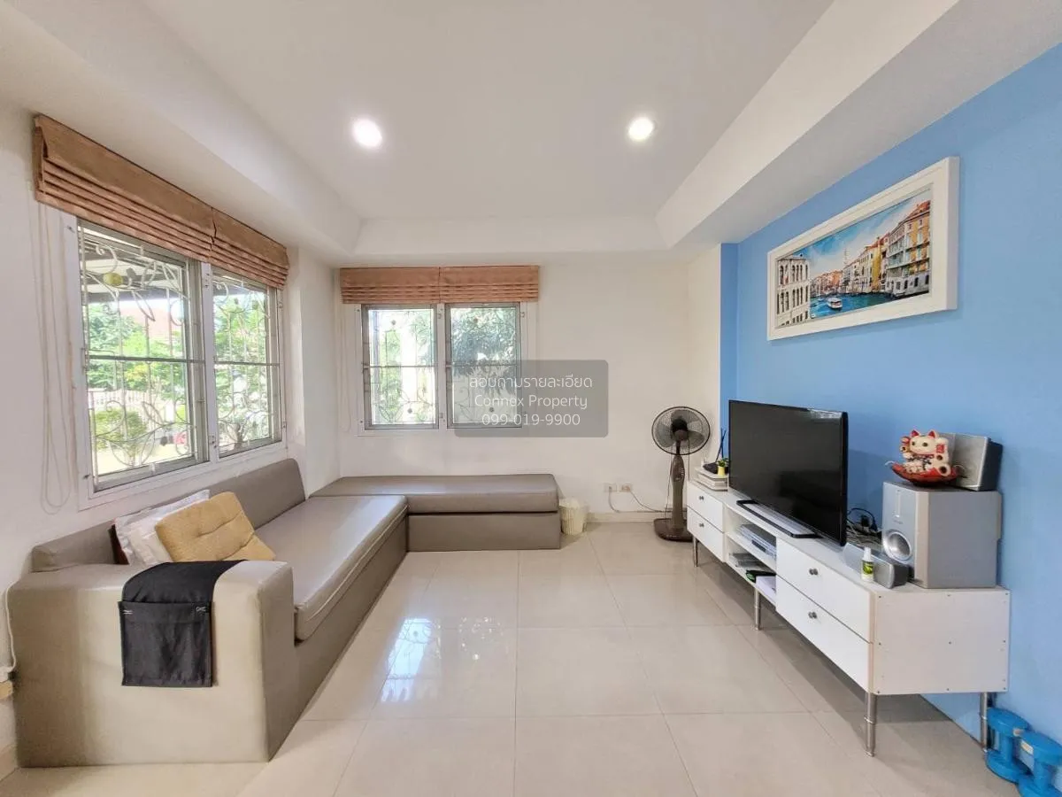 For Sale House , Baan Poonsuk Suvarnabhumi , wide frontage , Bang 4