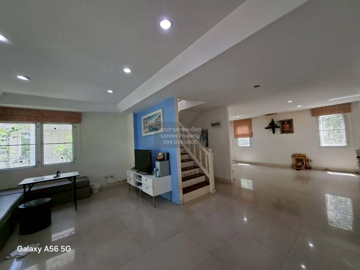 For Sale House , Baan Poonsuk Suvarnabhumi , wide frontage , Bang