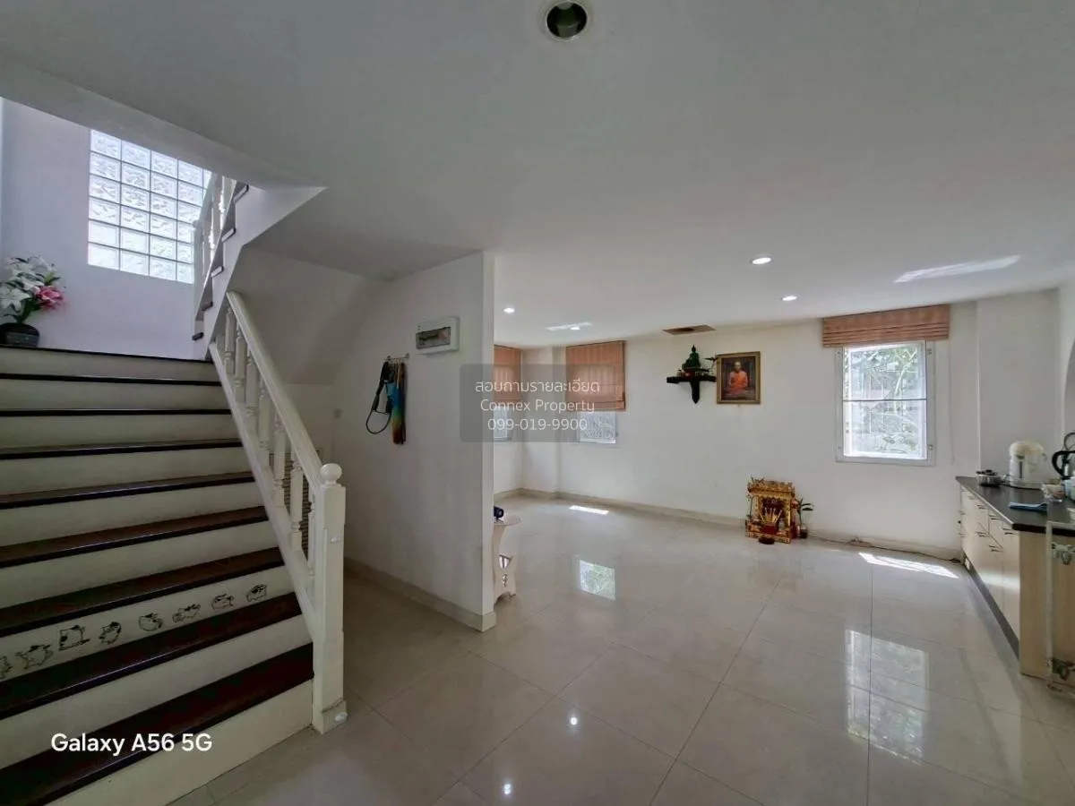 For Sale House , Baan Poonsuk Suvarnabhumi , wide frontage , Bang