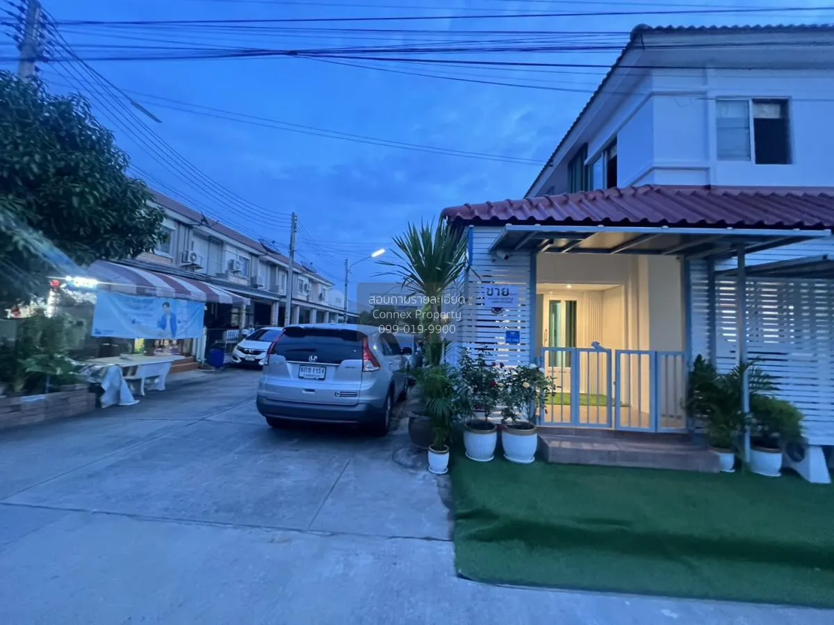 ขายทาวน์เฮ้าส์/ทาวน์โฮม  พฤกษา 81 พหลโยธิน-นวนคร ห้องมุม หน้ากว้า 2