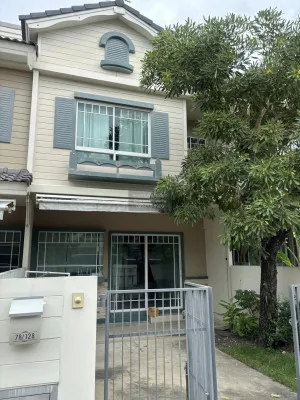 For Rent Townhouse/Townhome  , Indy Bangna Km.7 phase 1 , Bang Kaeo , Bang Phli , Samut Prakarn , CX-132486